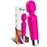 Armony Postman Massager & Vibrator Super Flexible Head Fuchsia