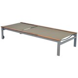 Gardenson Vrtni Ležalnik Naxos, Bež, Z Mizico | Shoptok.si