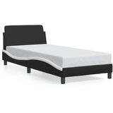 vidaXL okvir kreveta s uzglavljem crno-bijeli 80x200 cm umjetna koža | shoptok.hr