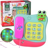  Dječji glazbeni telefon sa žabicom, melodijama i svjetlima Cijene