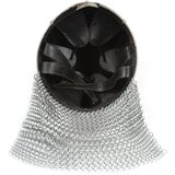 Replika križarske viteške kacige za LARP srebrna čelična | shoptok.hr