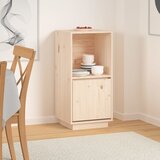 vidaXL Komoda 38x35x80 cm trdna borovina Cene