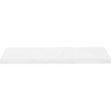 vidaXL plutajuće zidne police 4 kom sjajne bijele 80x23,5x3,8 cm MDF | shoptok.hr