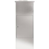  Sandučić za pakete s pohranom Srebrno 44,5 x 29 x 110,5 cm | shoptok.hr