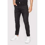 Brave Soul Jeans hlače MJN-MADISONCRO Črna Skinny Fit