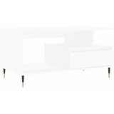  Stolić za kavu bijeli 90 x 49 x 45 cm od konstruiranog drva | Eponuda.com