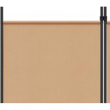  5-Panelni Pregrađivač Bež 250 x 180 cm Tkanina | shoptok.hr