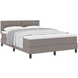 Krevet s opruga kutije Sivo-smeđa 160 x 200 cm tkanina | Eponuda.com