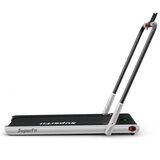  Tekalna steza 1-12 km/h, LED zaslon, do 120 kg - srebrne barve | Shoptok.si