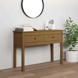  Konzolni stol boja meda 100x35x75 cm od masivne borovine Cijene
