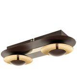 Rabalux brigitte plafonjera, led 2x5W,braon/zlatno | Eponuda.com