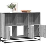 vidaXL Komoda Siva Sonoma 100x35x76 cm Konstruirano drvo Cijene