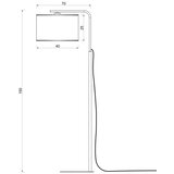  Podna lampa ARDEN 1xE27/15W/230V bež | Eponuda.com