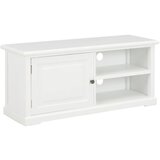 vidaXL TV omarica iz lesa 90x30x40 cm bela | Shoptok.si