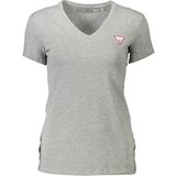 Guess Jeans WOMEN&#39;S SHORT SLEEVE T-SHIRT GRAY | Shoptok.si