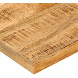 Stolna ploča 40 x 40 x 2,5 cm masivno drvo manga sa živim rubom | shoptok.hr