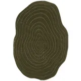 Temno zelena preproga 160x230 cm Pebble –