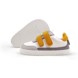 Muris čevelj nizek Petra 687368 barefoot U white/mustard 21 | Shoptok.si
