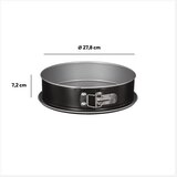 Five KALUP ZA TORTU SIGNATURE 27,8X27,8X7,2CM METAL CRNA Slike