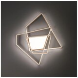  Ondaluce - LED prigušiva plafonska lampa GALAXY LED/90W/230V 71x84 cm zlatna | Eponuda.com