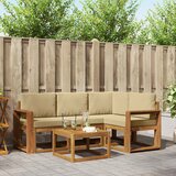  Set vanjskih sofa 5 kom. Prirodna i bež | shoptok.hr