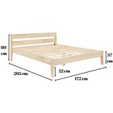 Kalune Design Hanah Home Osnova za bračni krevet Venus | ePonuda.com