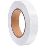 vidaXL Odsevni trak bel 2,5 cm x 20 m PVC | Shoptok.si