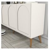 Hanah home komoda lyon 81 cream walnut | ePonuda.com