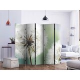 Artgeist PARAVAN 225/172/3 cm bela, žajbljevo zelena | Shoptok.si