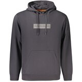 Napapijri Box Logo mu&amp;scaron;ka hoodie dukserica crna Slike