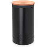 Brabantia laundry basket 60L round, black (OŠTEĆEN ARTIKL) | shoptok.hr