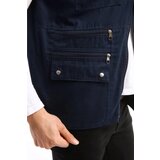 Dewberry 94105 Multi-Pocket Mens Vest-NAVY | Shoptok.si