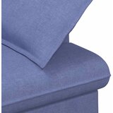  Ljubavni kauč s gumbima Traper plava 111 x 68 x 80 cm Tkanina | Eponuda.com