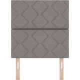  Vzglavje z vzglavjem Taupe 80 cm Umjetno usnje, (5000142482) | Shoptok.si