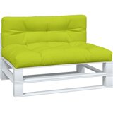  Jastuci za palete 2 kom jarkozeleni od tkanine Zelena 60 x 60 x 12 cm | Shoptok.si