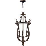 Elstead Lighting Elstead Plymouth Stropna svetilka s 4 lučmi, starinsko bronasta, E14, (22098709) | Shoptok.si