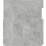 TV ormarić s LED svjetlima siva boja betona 120x35x40 cm | shoptok.hr