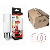 Zelux 10x led sijalka E27 9W T37 730lm stick toplo bela 3000K Cene