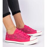 Gemre Pink Women's Lace-Up Sneakers Saha | shoptok.hr