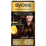 Syoss Oleo Intense permanentna barva za lase z oljem odtenek 4-18 Mokka Brown cene