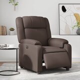 Maison Chic Električni naslanjač - Relax naslanjač rjavo umetno usnje, (22061970) | Shoptok.si