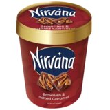 Nirvana Sladoled brownie salted caramel 420ml | ePonuda.com