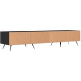 TV ormarić crni 150 x 36 x 30 cm od konstruiranog drva | shoptok.hr