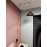  Luster na lanku ABRAMO 1xE27/15W/230V crvena | Eponuda.com