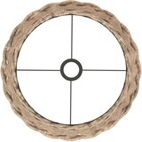 vidaXL Sjenilo za stropnu svjetiljku smeđe Ø40x26 cm od pruća | shoptok.hr