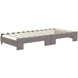  Izvlečna dnevna postelja s predali taupe 100x200 cm blago | Shoptok.si