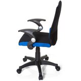 MID.YOU Mladinski Vrtljiv Stol Kiddy Pro Al, Črna, Modra | Shoptok.si