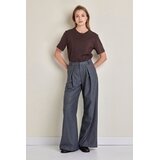 Legendww zenske pantalone sirokih nogavica sa visokim strukom | Eponuda.com