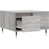  Stolić za kavu siva boja hrasta 55x55x36,5 cm konstruirano drvo | shoptok.hr