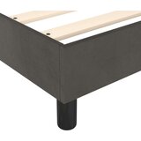 vidaXL Box spring posteljni okvir temno siv 90x200 cm žamet | Shoptok.si